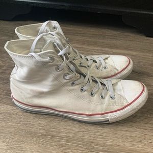 White Converse Size 11